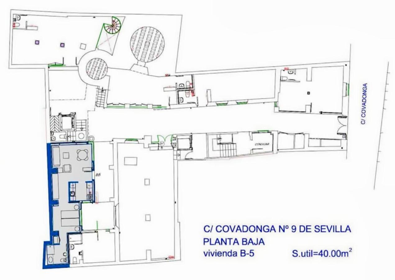 Covadonga 9 Apartments - Triana Севиля Стая снимка